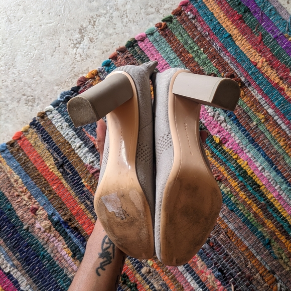 sleek taupe heels - Picture 5 of 6